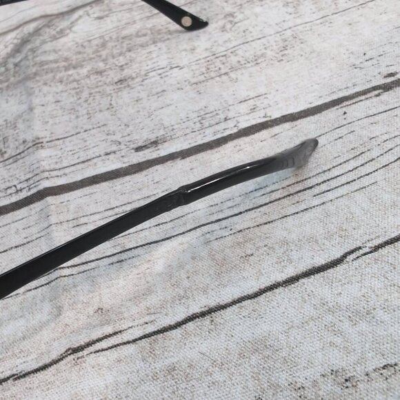 Versace MOD. 2113-B Black Shield Sunglasses 1009/11 – Women’s Oversized - Picture 9 of 14